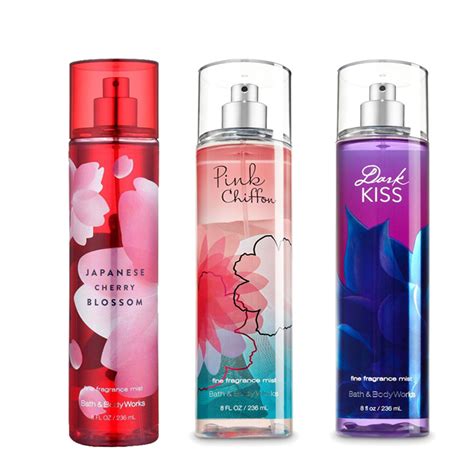 long lasting bath and body works mist